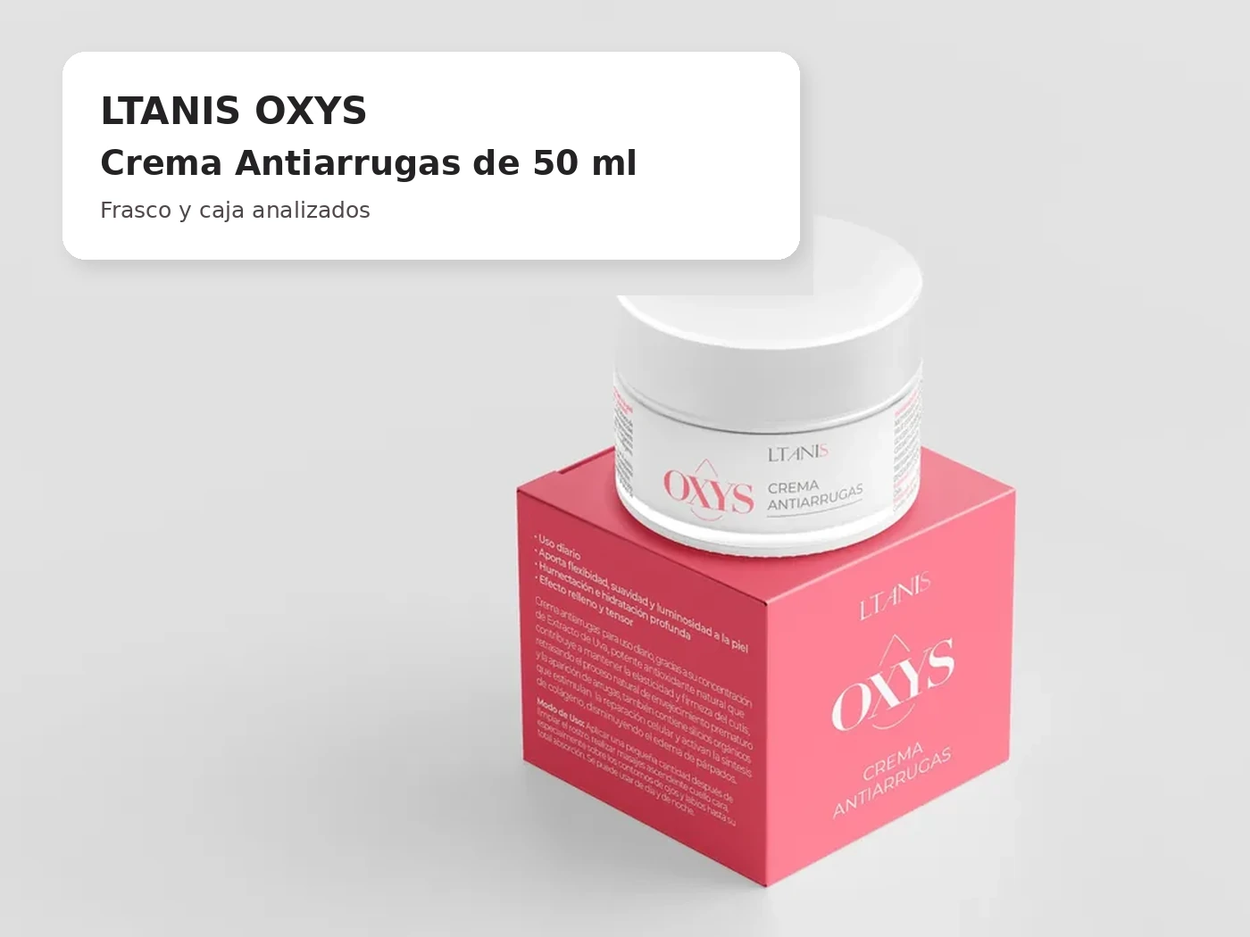 LTANIS OXYS Crema Antiarrugas de 50 ml